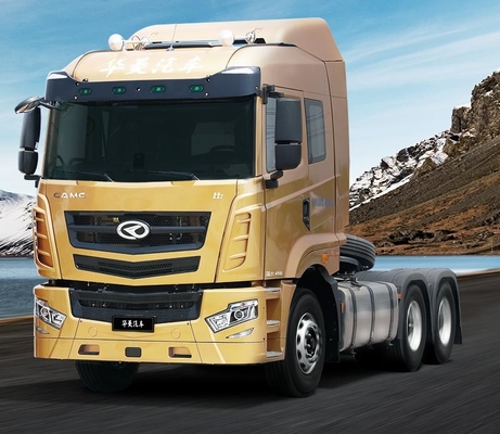 Euro 3 de Tipper Dump Truck Diesel 420HP de tête de tracteur de CAMC 6*4
