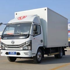 Vitesse de faible puissance de VAN Truck 140HP 6 de rangée simple de Dongfeng Dolica