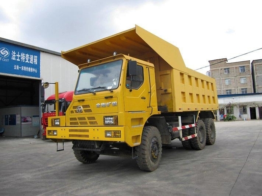 Camion large 371HP 6X4 CQ5763PTG384 de corps de décharge de mine de Saic Hongyan
