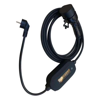 C.A. de remplissage portatif IP55 du chargeur 16A d'arme à feu du type 1 EV de SAE J1772