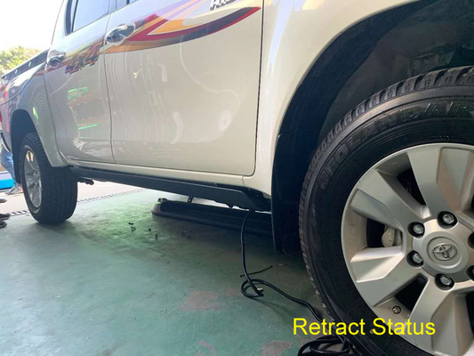 Pas de côté 100% imperméable de Hilux d'alliage de Hilux Vigo Foldable Running Boards Aluminum