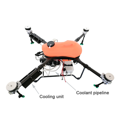 L'hybride électrique 16L de gaz a touché le pulvérisateur agricole 5L/Min d'UAV de bourdon de caméra