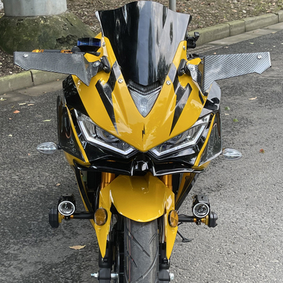 400cc a actionné le vélo de moteur de disque des motos 80km/H d'épreuve sur route
