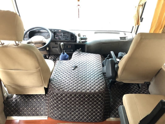 Performances utilisées par sièges du caboteur 2009 de Toyota de caboteur d'autobus de passager du moteur 90kw 21 plus hauts bonnes