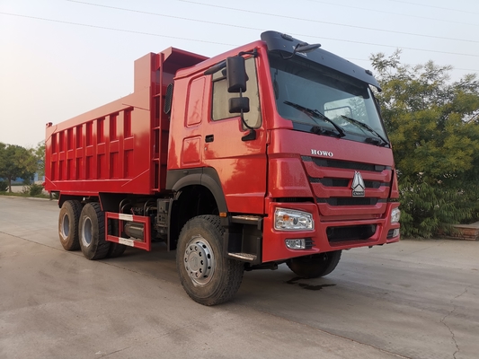 La benne basculante refourbie de Sinotruk Howo 371 camion 6x4 le kilomètrage 65,000km de l'euro 3