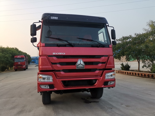 La benne basculante refourbie de Sinotruk Howo 371 camion 6x4 le kilomètrage 65,000km de l'euro 3