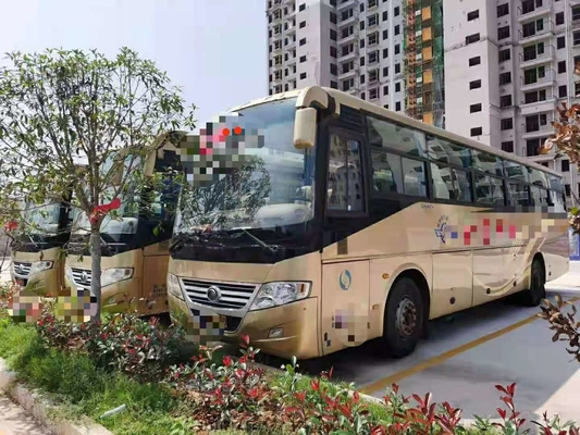 Kilomètrage 90000km de Yuchai Engine Bus 2012 d'entraîneur de ZK6120 53 Seater