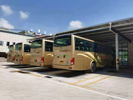 Kilomètrage 90000km de Yuchai Engine Bus 2012 d'entraîneur de ZK6120 53 Seater