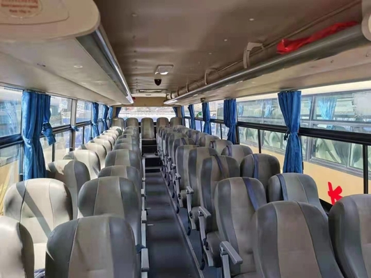 Kilomètrage 90000km de Yuchai Engine Bus 2012 d'entraîneur de ZK6120 53 Seater