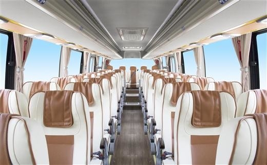 120km/H entraîneur de luxe Bus du hadj 12m VIP 51 sièges rapidement 6DS150T
