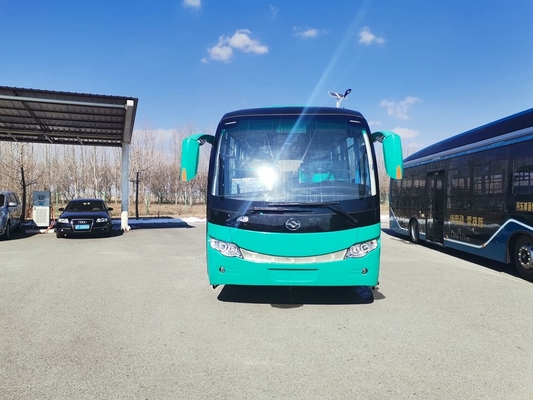 Chaîne de l'autobus 200km de Seater de la navette 44 de personnel de Huanghai 8.2m de contrôle électronique