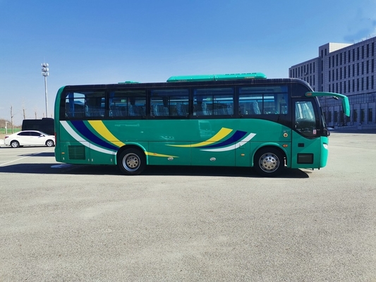 Chaîne de l'autobus 200km de Seater de la navette 44 de personnel de Huanghai 8.2m de contrôle électronique