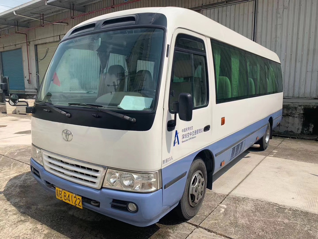 euro 4,0 3 diesel de Seater de l'autobus 23 de passager de caboteur de 4.0L 100kw Toyota