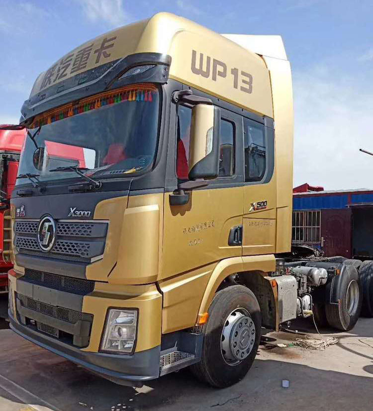 Le tracteur de Weichai WP13.500E501 Shacman a employé la masse résistante de traction de camions 40 tonnes